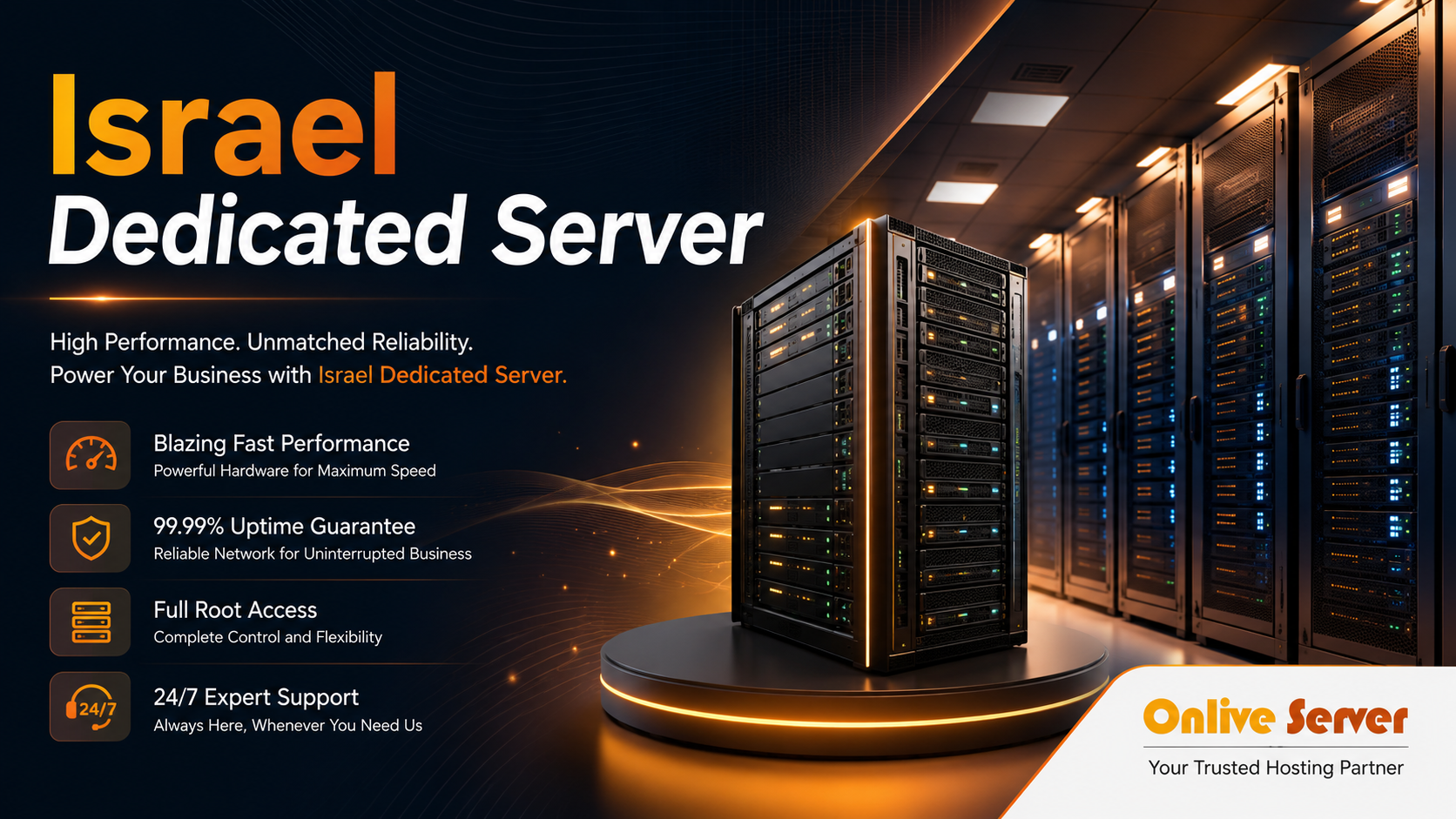 Israel Dedicated Server Help to Website Run Smoothly