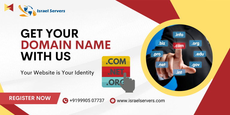 Get the Best Domain Name Registration Provider with IsraelServers