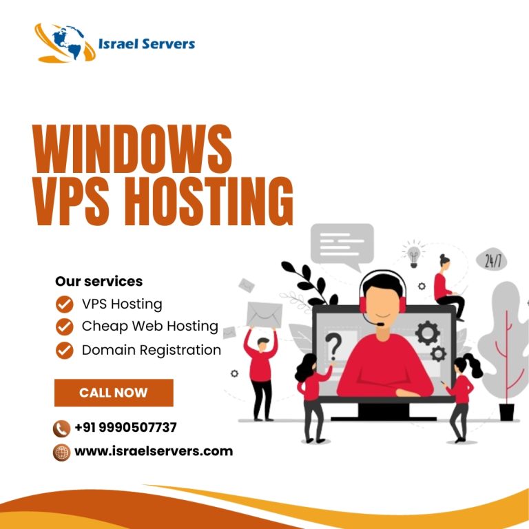 Best Windows VPS Hosting Plans Offered by Israel Server